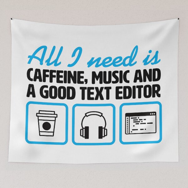 Item preview, All I Need... (Light Text for Dark Backgrounds) designed and sold by Tech-e-Tees.