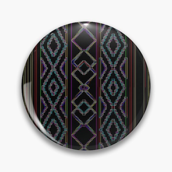 Item preview, Arabesque Neon Lines Art designed and sold by vkdezine.