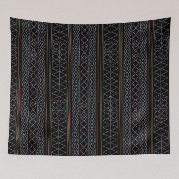 Item preview, Arabesque Neon Lines Art designed and sold by vkdezine.