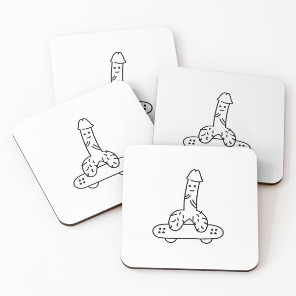 Item preview, Penis on a skateboard designed and sold by SkuzzyHoney.