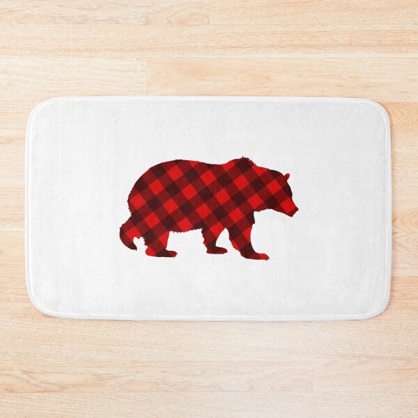 Item preview, Plaid Bear Sillhouette designed and sold by BoredGames.