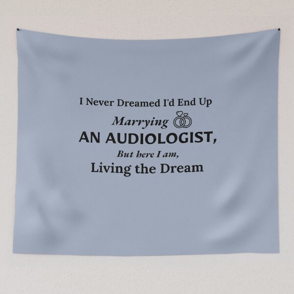 Item preview, Married to an Audiologist designed and sold by Specialized Job Merchandise.