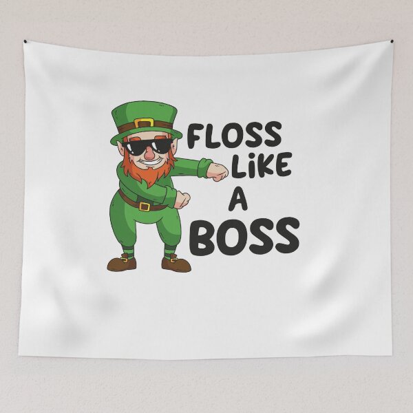 Item preview, Leprechaun Floss Like A Boss St Patricks Day Boys Kids Gifts T-Shirt designed and sold by TheFlipRepublic.
