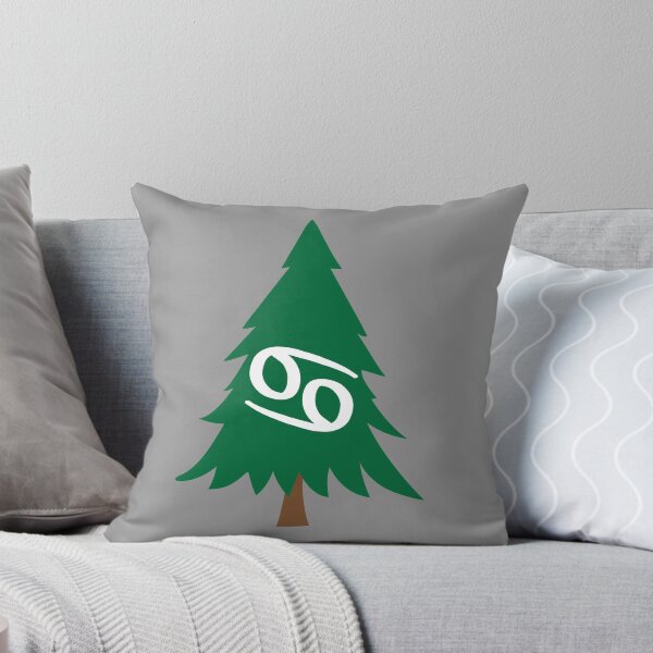 Item preview, Hand Drawn Cancer Zodiac Pine Tree designed and sold by itsrturn.