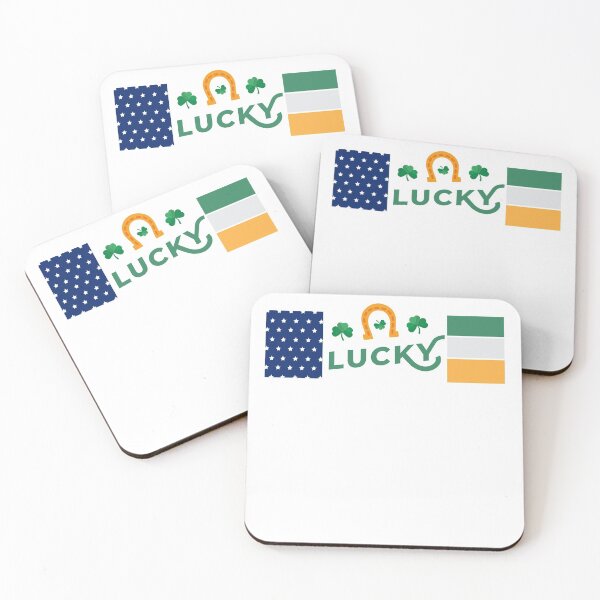 Item preview, Lucky St Patrick's Day T-Shirt for men women boys girls kids designed and sold by TheFlipRepublic.