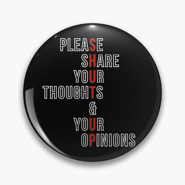 Item preview, SHUT UP designed and sold by Texterns.