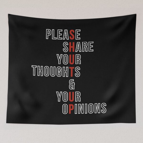 Item preview, SHUT UP designed and sold by Texterns.