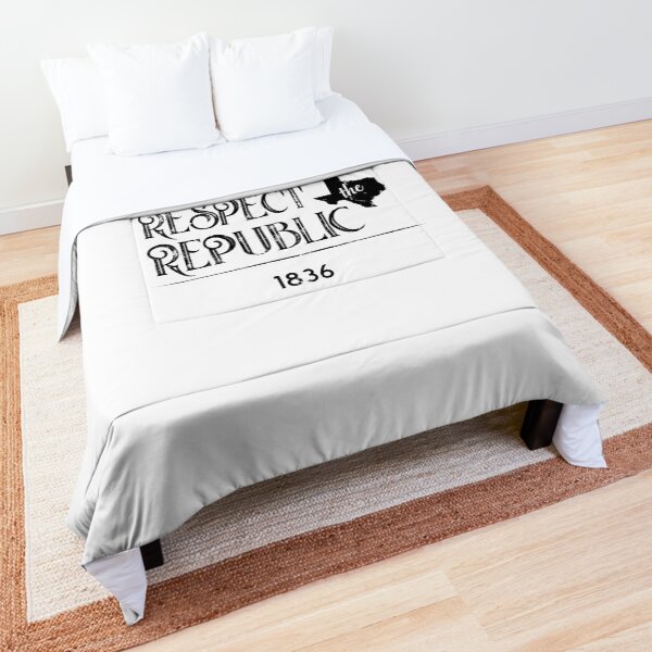 Texas Star 1836 Respect The Republic (light) Comforter