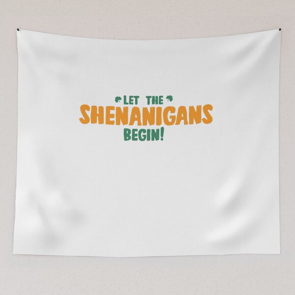 Item preview, Saint Patricks Shenanigans T-Shirt for men women boys girls and kids designed and sold by TheFlipRepublic.
