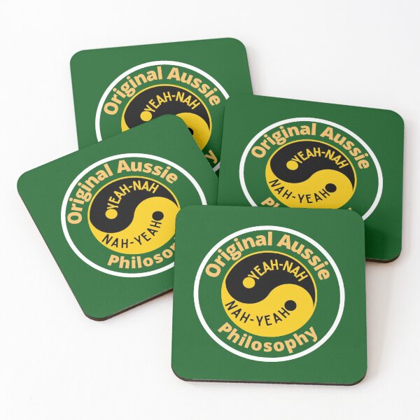 Item preview, Nah-Yeh, Yeh-Nah - Aussie Philosophy Logo designed and sold by UnleyDesign.