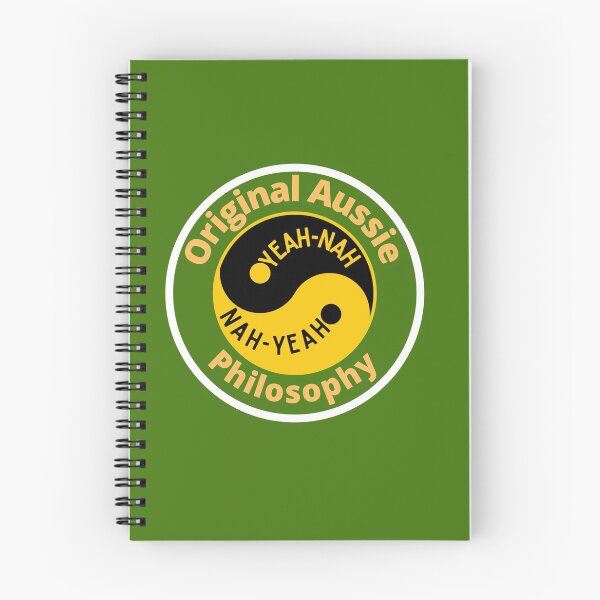 Item preview, Nah-Yeh, Yeh-Nah - Aussie Philosophy Logo designed and sold by UnleyDesign.