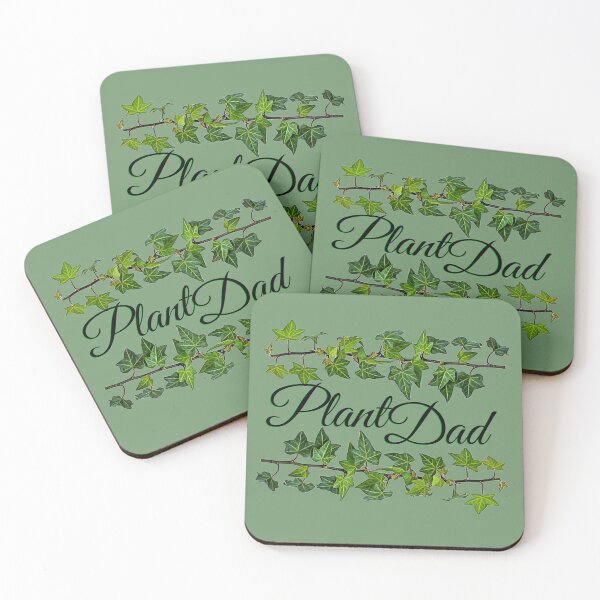 Item preview, Plant Dad Wrapped in Ivy Vines designed and sold by FigTreeMagick.