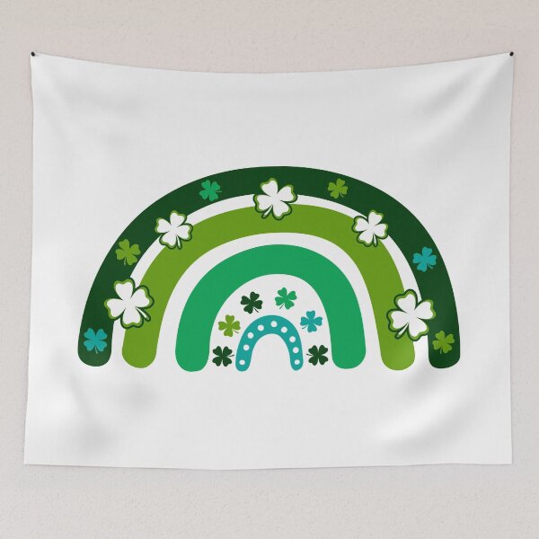 Item preview, St Patrick's Day Rainbow designed and sold by pugmom4.