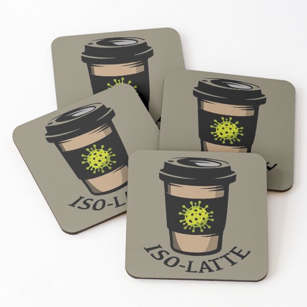 Item preview, Iso-Latte. Coronavirus coffee. designed and sold by BOLD-Australia.
