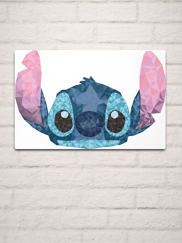 Stitch Geometric (Lilo and Stitch) Metal Print for Sale by OlliiAndChips