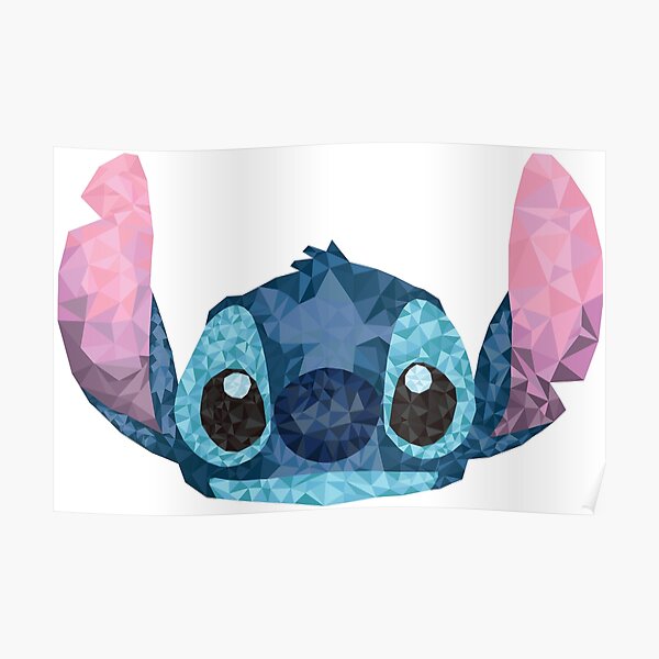 Point Géométrique (Lilo et Stitch) Poster