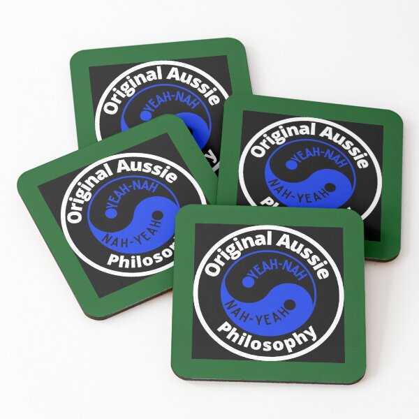 Item preview, Nah-Yeh, Yeh-Nah - Aussie Philosophy Logo designed and sold by UnleyDesign.
