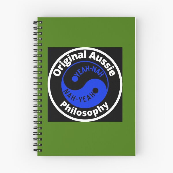 Item preview, Nah-Yeh, Yeh-Nah - Aussie Philosophy Logo designed and sold by UnleyDesign.