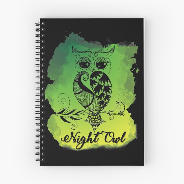 Item preview, Night Owl Mandala designed and sold by shrutidesigns.
