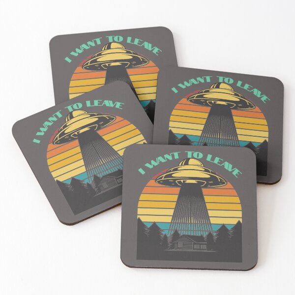 Item preview, I want to Leave - UFO abduction designed and sold by Aronrocker.