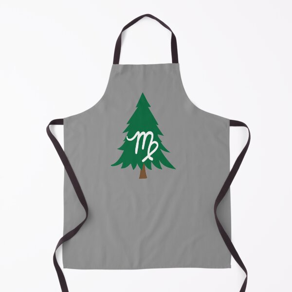Item preview, Hand Drawn Virgo Zodiac Pine Tree designed and sold by itsrturn.