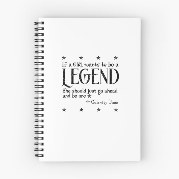 Item preview, Be a Legend — Calamity Jane Distressed (Light) designed and sold by BeerFund.