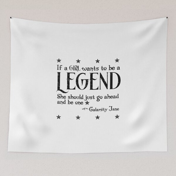 Item preview, Be a Legend — Calamity Jane Distressed (Light) designed and sold by BeerFund.