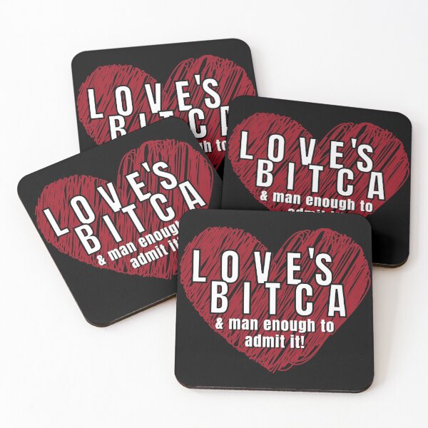 Item preview, Love's Bitca & Man Enough to Admit It! designed and sold by SupportSpike.