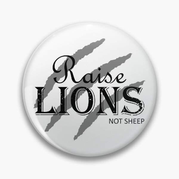 Item preview, Raise Lions Not Sheep | Black designed and sold by Qestar.