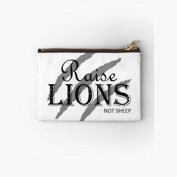 Item preview, Raise Lions Not Sheep | Black designed and sold by Qestar.