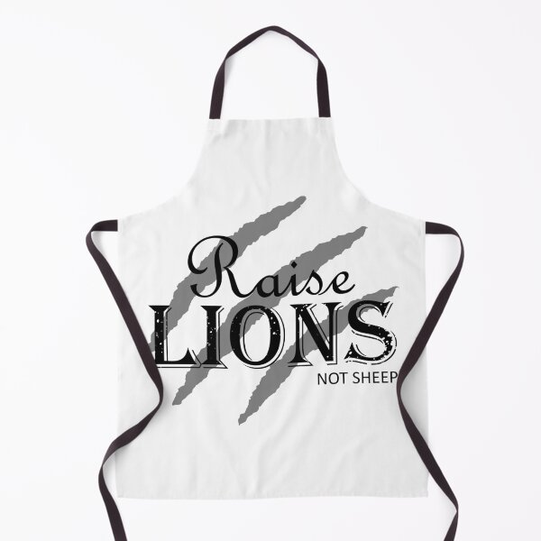 Item preview, Raise Lions Not Sheep | Black designed and sold by Qestar.