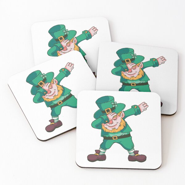 Item preview, St Patricks Day Dabbing Leprechaun Boys Kids Men Gifts Dab T-Shirt designed and sold by TheFlipRepublic.