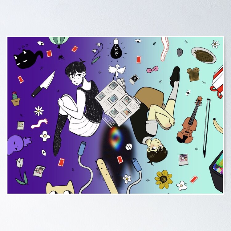 Omori Plush Art Board Print for Sale by CassidysArt