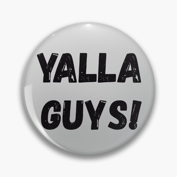 Item preview, ¡Yalla chicos! designed and sold by ArabicMerch.