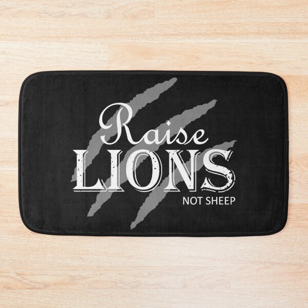 Item preview, Raise Lions Not Sheep | White designed and sold by Qestar.