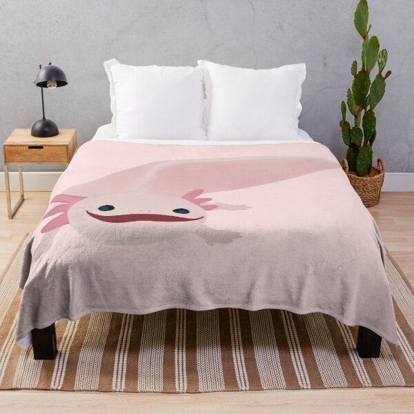 Item preview, Smiling Pink Axolotl designed and sold by scientificallie.