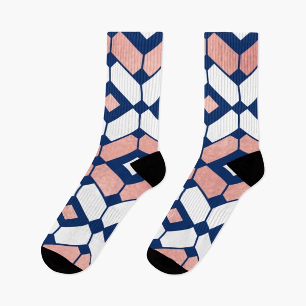 Item preview, Rose gold and navy diamond pattern designed and sold by MLD112.