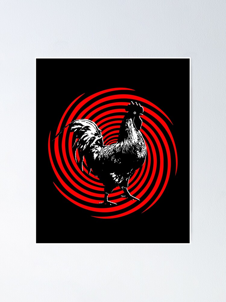 Chicken Hypnotic Trance Spiral Rooster Funny Graphic T-Shirt Chicken Hypnotic Trance Spiral Rooster Funny Graphic T-Shirt