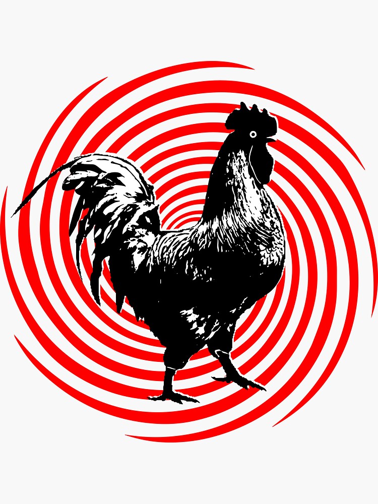 Chicken Hypnotic Trance Spiral Rooster Funny Graphic T-Shirt Chicken Hypnotic Trance Spiral Rooster Funny Graphic T-Shirt