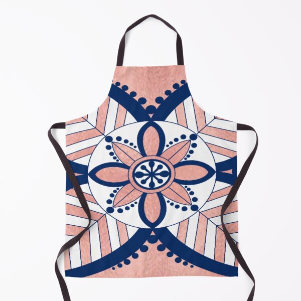 Item preview, Rose gold and navy flower designed and sold by MLD112.