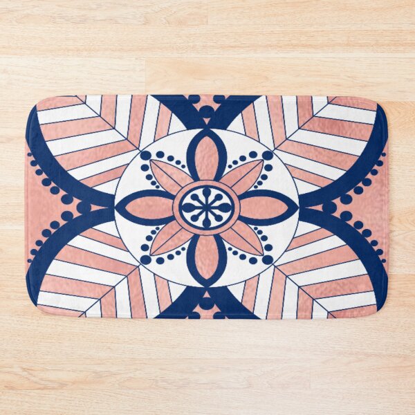 Item preview, Rose gold and navy flower designed and sold by MLD112.