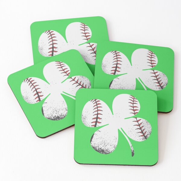 Item preview, Baseball St Patricks Day Boys Men Catcher Pitcher Shamrock T-Shirt designed and sold by TheFlipRepublic.