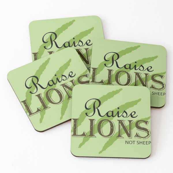 Item preview, Raise Lions Not Sheep | Green designed and sold by Qestar.