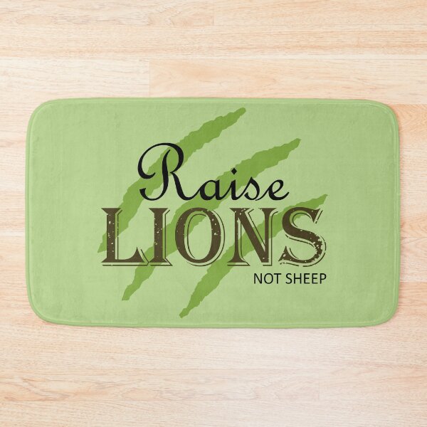Item preview, Raise Lions Not Sheep | Green designed and sold by Qestar.