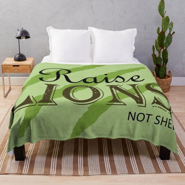 Item preview, Raise Lions Not Sheep | Green designed and sold by Qestar.