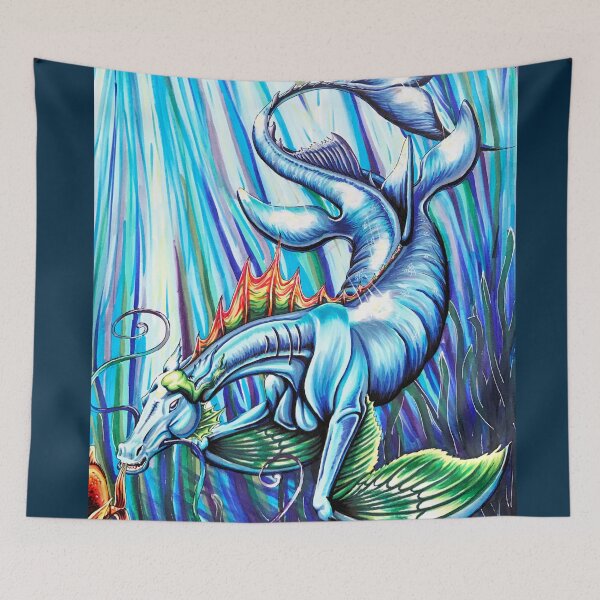 Item preview, Diving Hippocampus Sea Horse designed and sold by Lady-Lilac.