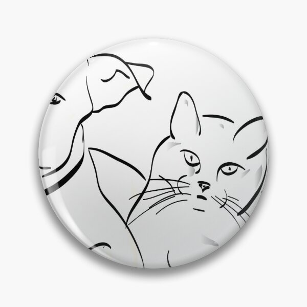 Artikelvorschau, Nette Katzen- und Hundefreunde entworfen und verkauft von OminiDesign.