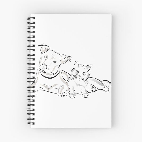 Item preview, Amigos lindos del gato y del perrito designed and sold by OminiDesign.