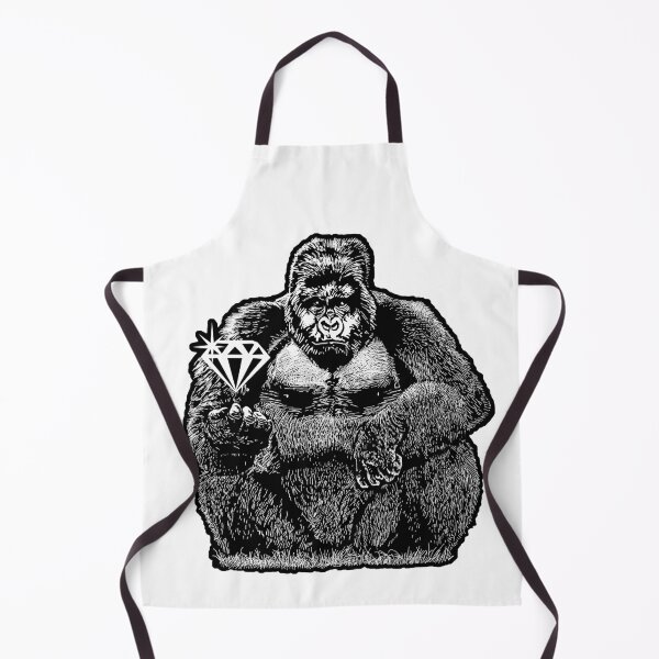Item preview, Diamond handed ape designed and sold by SunflowerGlass.