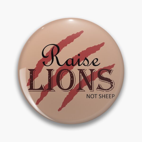 Item preview, Raise Lions Not Sheep | Red designed and sold by Qestar.